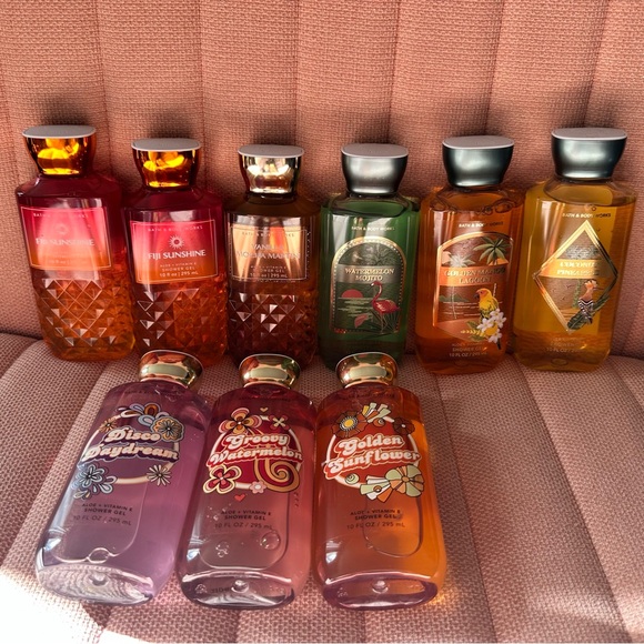 Bath & Body Works Other - Bath & Body Works Assorted Shower Gel Set — 9 Full Size Body Washes